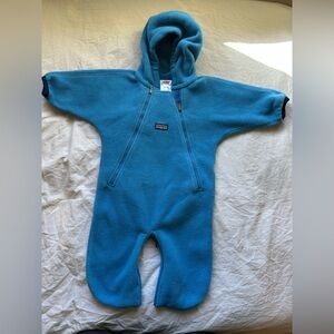 Patagonia Cozy Blue Kids Footie